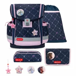 Belmil Classy Plus Schulranzen-Set 5-tlg. - MIDNIGHT GALLOP