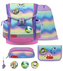 Belmil Classy Plus Schulranzen-Set 5-tlg. - RAINBOW OMBRE