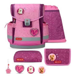 Belmil Classy Plus Schulranzen-Set 5-tlg. - ROSIE HEARTS