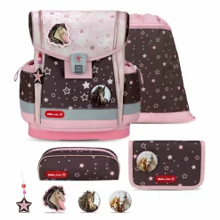 Belmil Classy Plus Schulranzen-Set 5-tlg. - CHAMPION HORSES