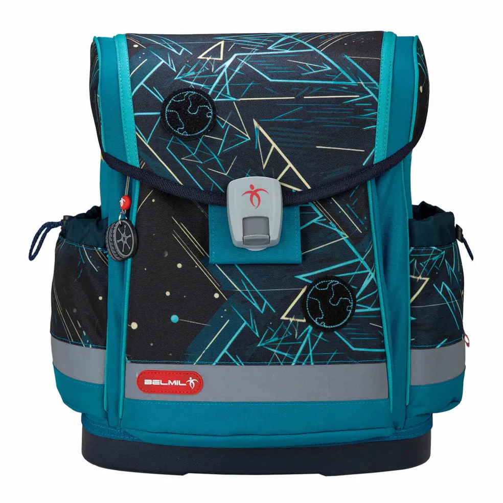 Belmil Classy Plus Schulranzen-Set 5-tlg. - RACING CAR BLUE