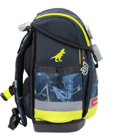 Belmil Classy Plus Schulranzen-Set 5-tlg. - T-REX LIME