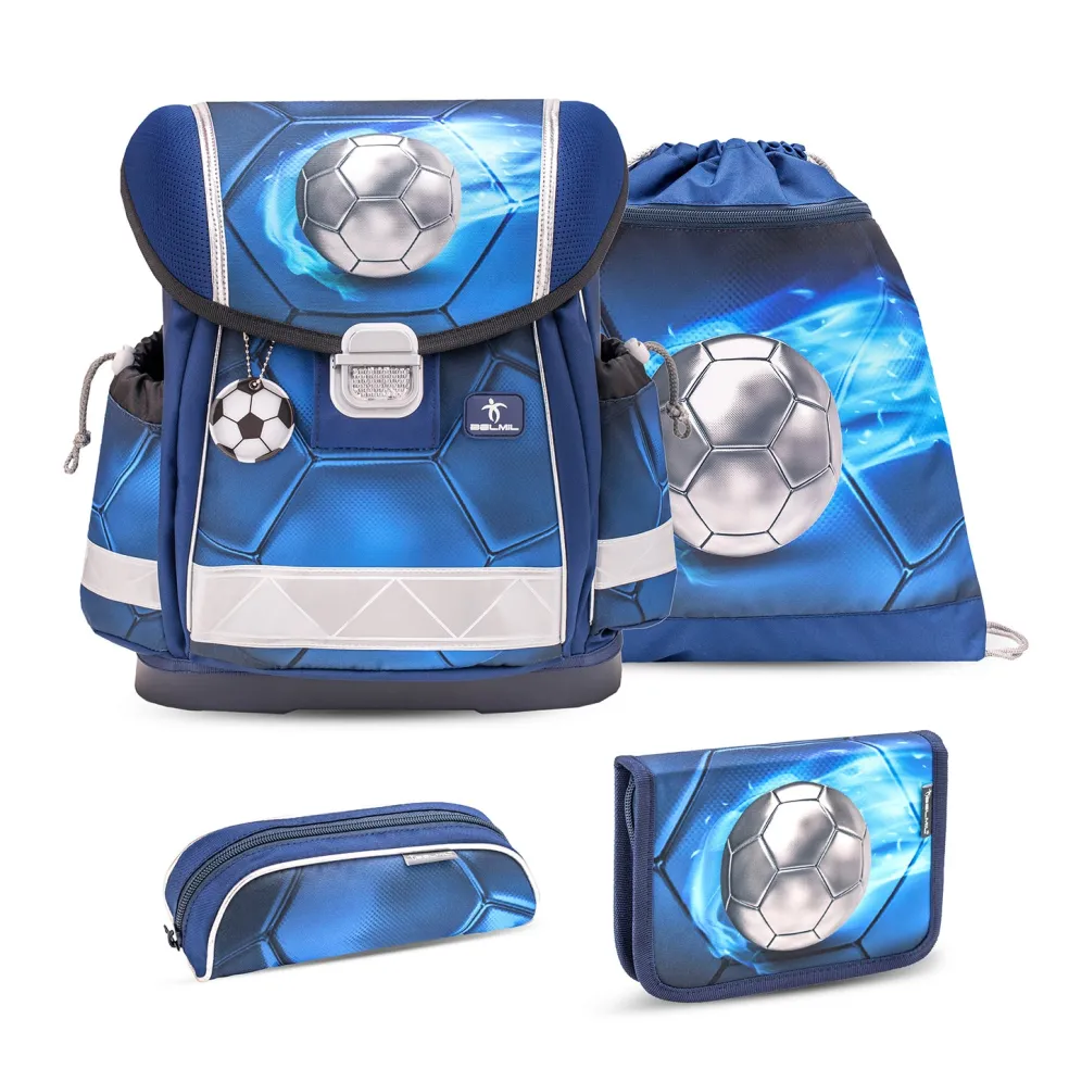 Belmil Classy Schulranzen-Set 4-tlg. - FOOTBALL 4