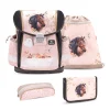 Belmil Classy Schulranzen-Set 4-tlg. - HORSE CHESTNUT