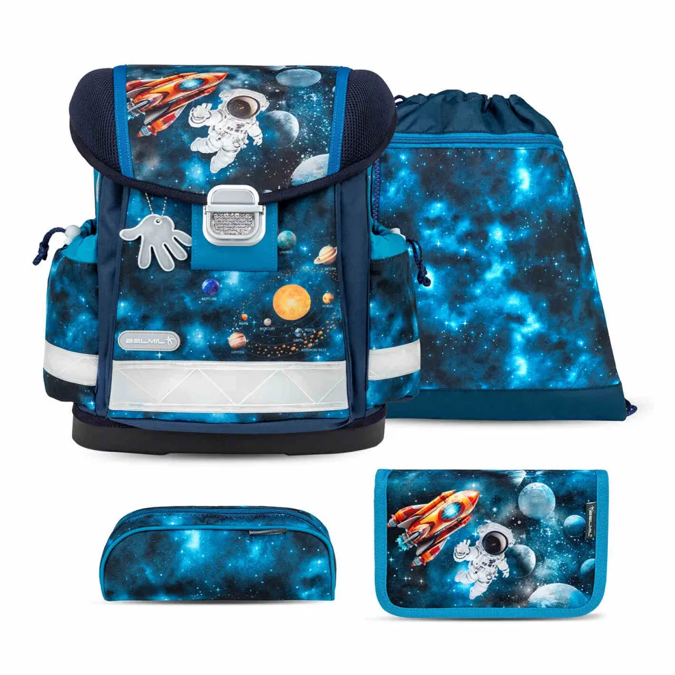 Belmil Classy Schulranzen-Set 4-tlg. - INFINITE SPACE