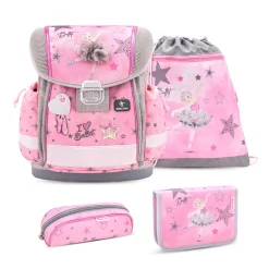 Belmil Classy Schulranzen-Set 4-tlg. - BALLET LIGHT PINK