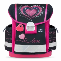 Belmil Classy Schulranzen-Set 4-tlg. - DARK PINKY