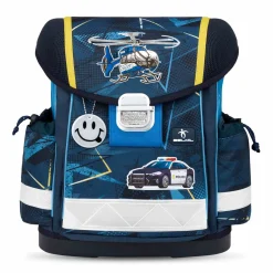 Belmil Classy Schulranzen-Set 4-tlg. - POLICE