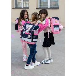 Belmil Classy Schulranzen-Set 4-tlg. - CUTE KITTEN