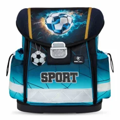 Belmil Classy Schulranzen-Set 4-tlg. - FIRE FOOTBALL