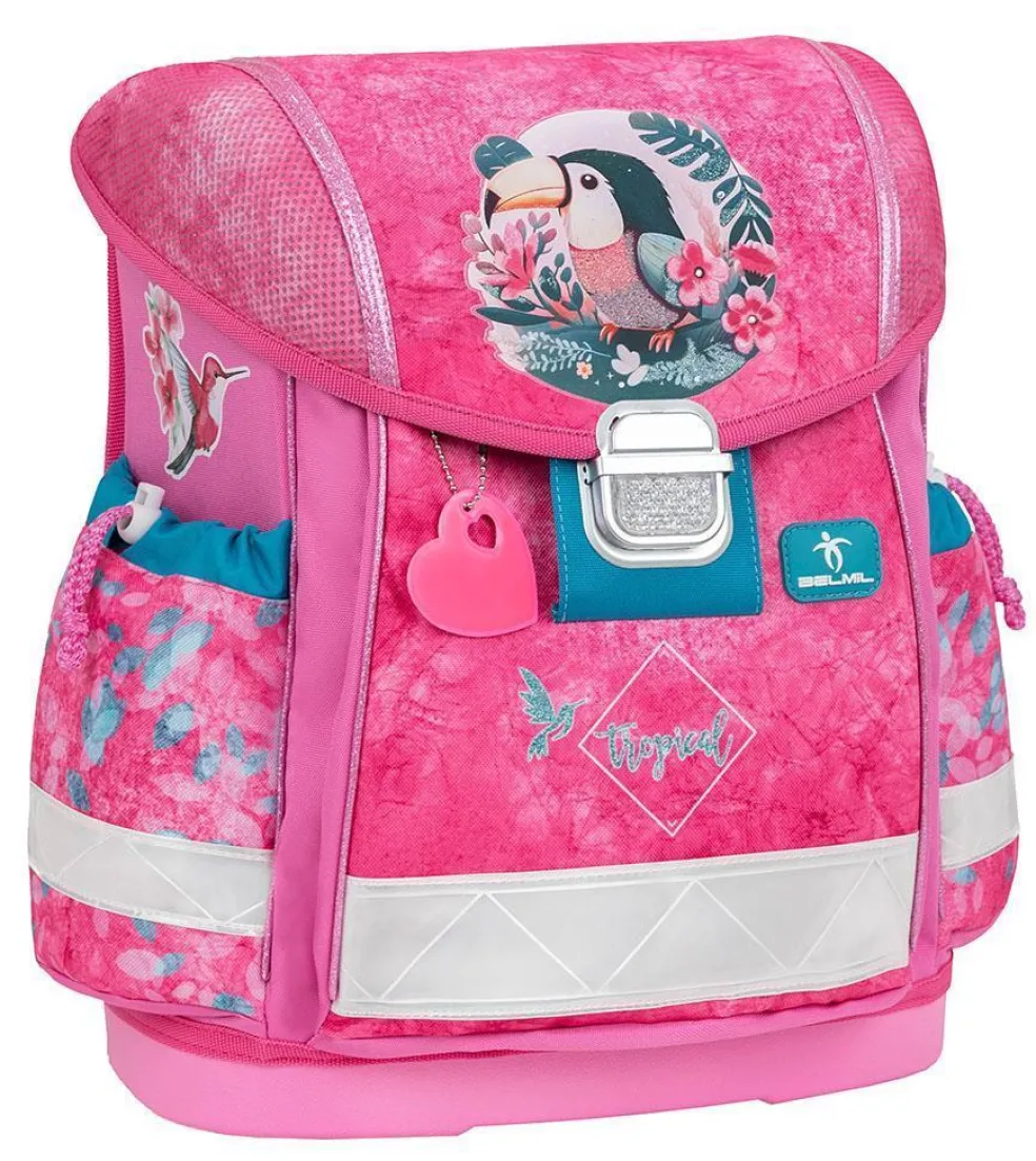 Belmil Classy Schulranzen-Set 4-tlg. - TROPICAL TOUCAN