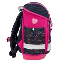 Belmil Classy Schulranzen-Set 4-tlg. - DARK PINKY