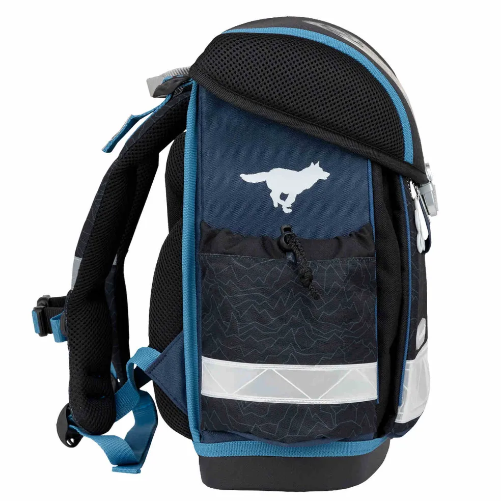 Belmil Classy Schulranzen-Set 4-tlg. - WOLVES PACK