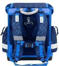 Belmil Classy Schulranzen-Set 4-tlg. - NAVY BLUE TECH