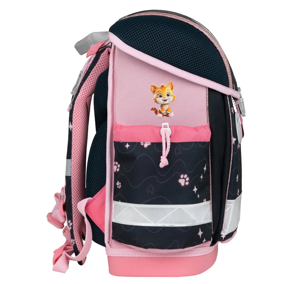 Belmil Classy Schulranzen-Set 4-tlg. - CUTE KITTEN