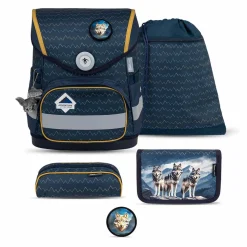 Belmil Compact Schulranzen-Set 5-tlg. - WOLVES