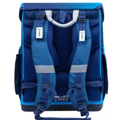 Belmil Compact Schulranzen-Set 4-tlg. - RACING BLUE NEON