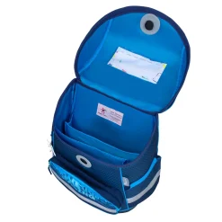 Belmil Compact Schulranzen-Set 4-tlg. - RACING BLUE NEON