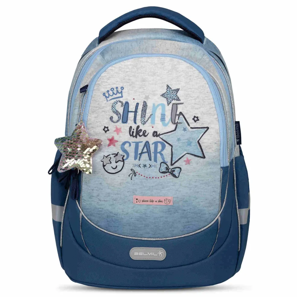 Belmil Leisure Plus Schulrucksack - SHINE LIKE A STAR JEANS