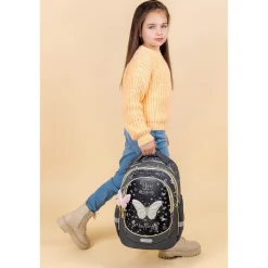 Belmil Leisure Plus Schulrucksack - AMAZING BUTTERFLY