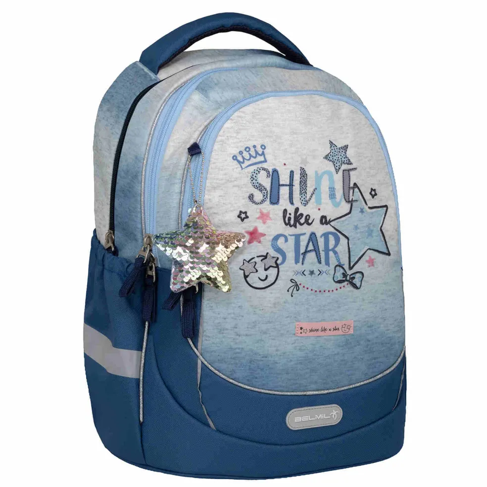 Belmil Leisure Plus Schulrucksack - SHINE LIKE A STAR JEANS