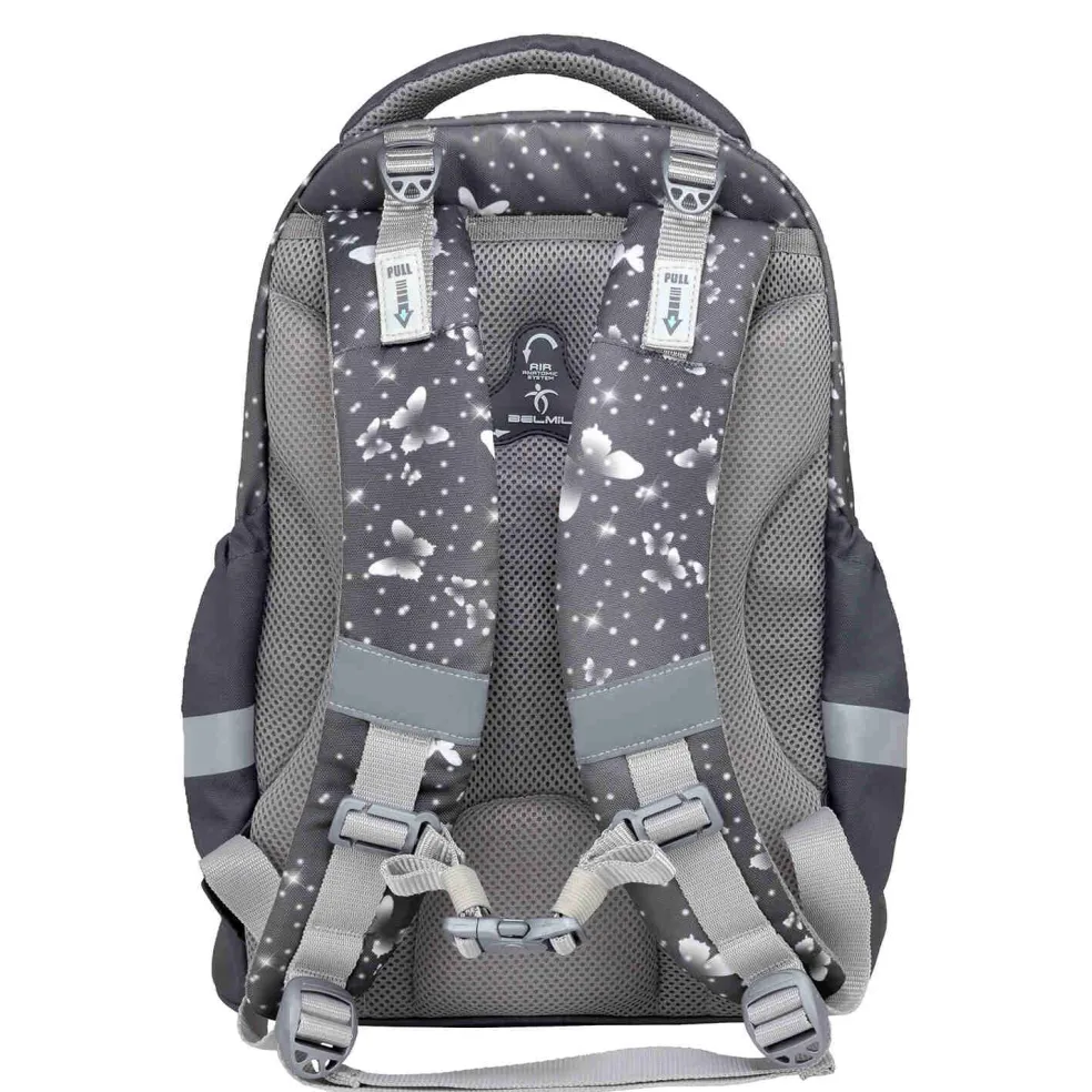 Belmil Leisure Plus Schulrucksack - AMAZING BUTTERFLY
