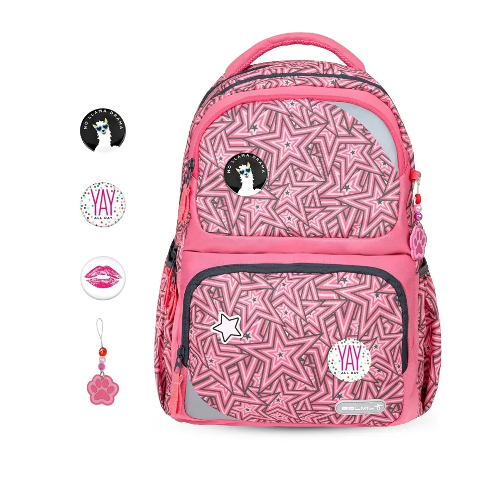 Belmil Maxi Pack Schulrucksack-Set 2-tlg. - LOVE STARS