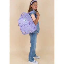 Belmil Maxi Pack Schulrucksack-Set 2-tlg. - PURPLE DOTS