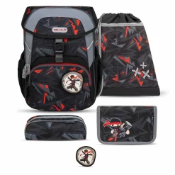 Belmil MAXI Schulranzen-Set 5-tlg. - NINJA GAME