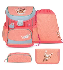 Belmil Mini-Fit Schulranzen-Set 4-tlg. - CUTE DOE