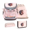 Belmil Mini-Fit Schulranzen-Set 4-tlg. - HORSE CHESTNUT