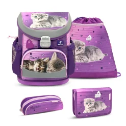 Belmil Mini-Fit Schulranzen-Set 4-tlg. - LITTLE CATY