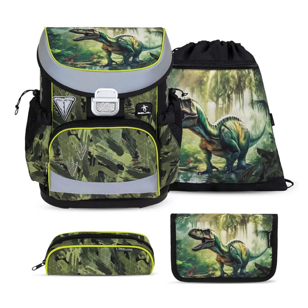 Belmil Mini-Fit Schulranzen-Set 4-tlg. - LOST WORLD