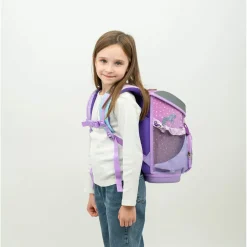 Belmil Mini-Fit Schulranzen-Set 4-tlg. - RAINBOW UNICORN