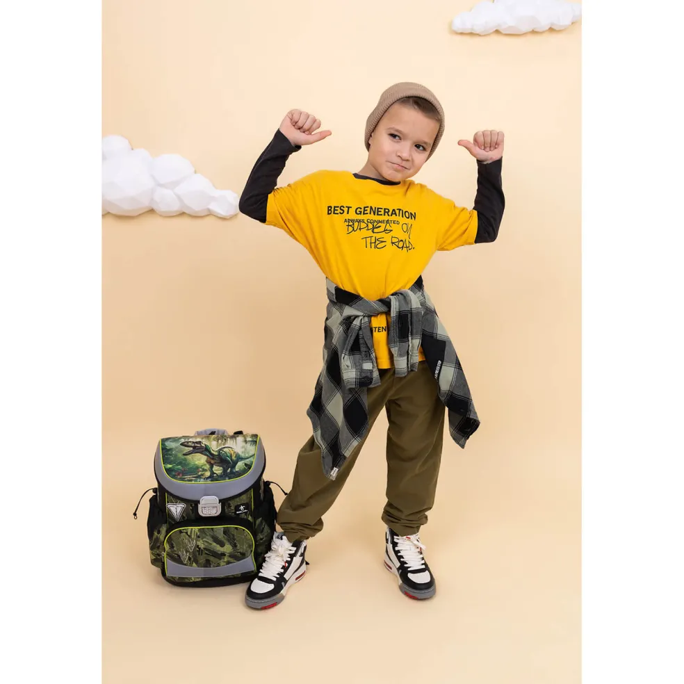 Belmil Mini-Fit Schulranzen-Set 4-tlg. - LOST WORLD