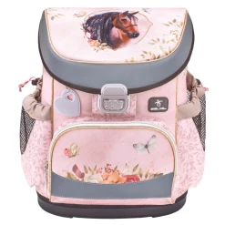 Belmil Mini-Fit Schulranzen-Set 4-tlg. - HORSE CHESTNUT