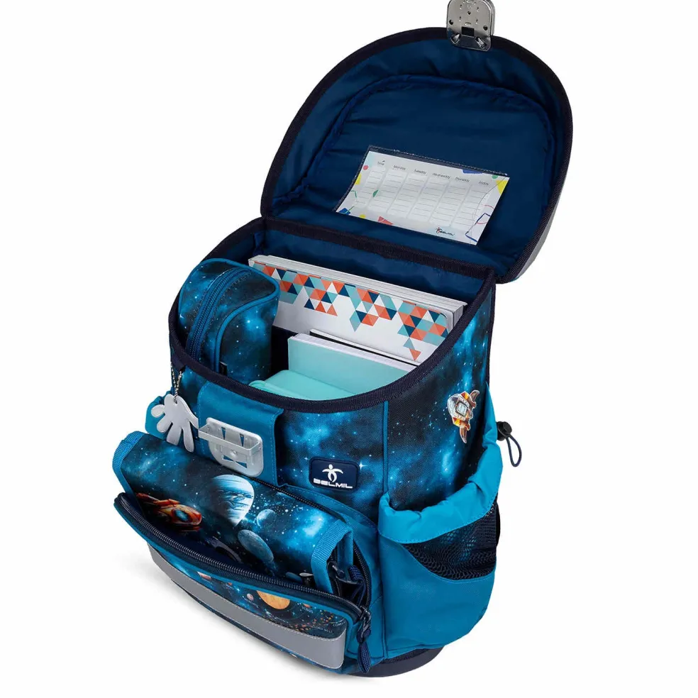 Belmil Mini-Fit Schulranzen-Set 4-tlg. - INFINITY SPACE