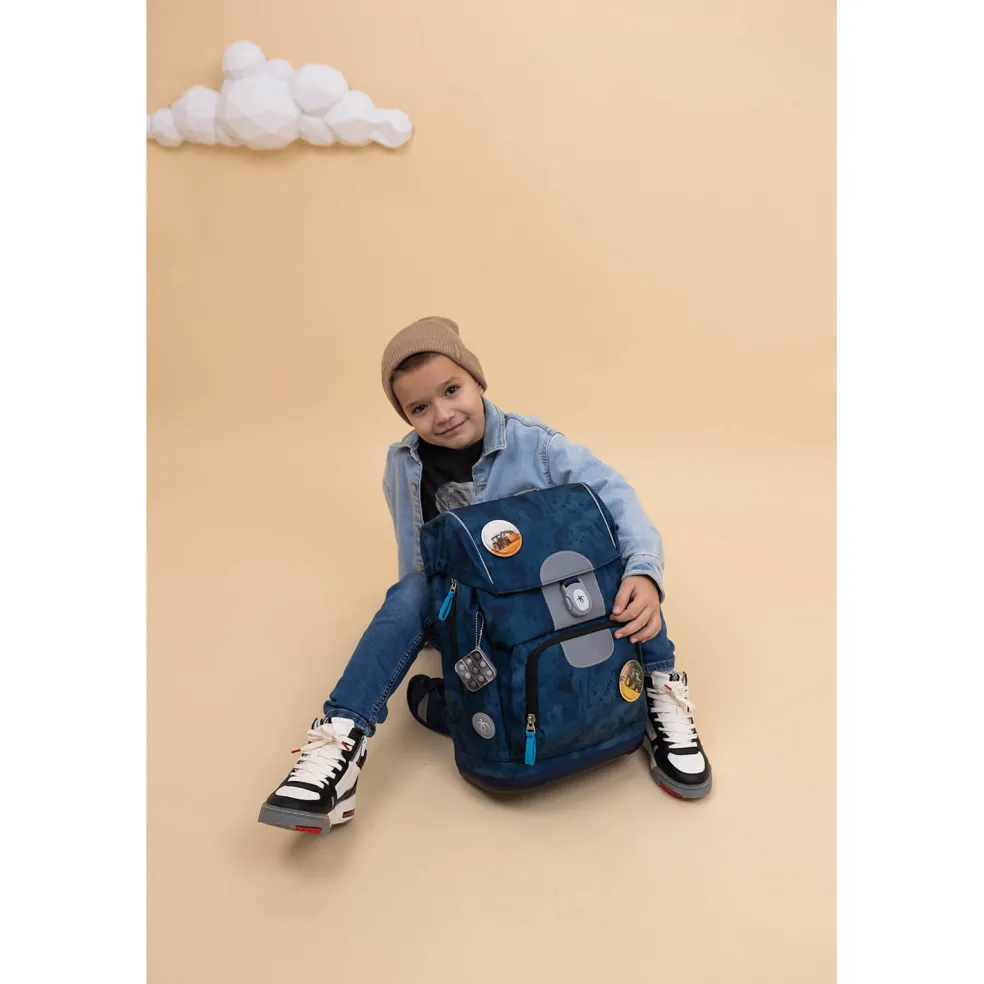 Belmil Motion Schulranzen-Set 5-tlg. - BLUE SPLASH