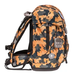 Belmil Motion Schulranzen-Set 5-tlg. - ORANGE CAMOUFLAGE
