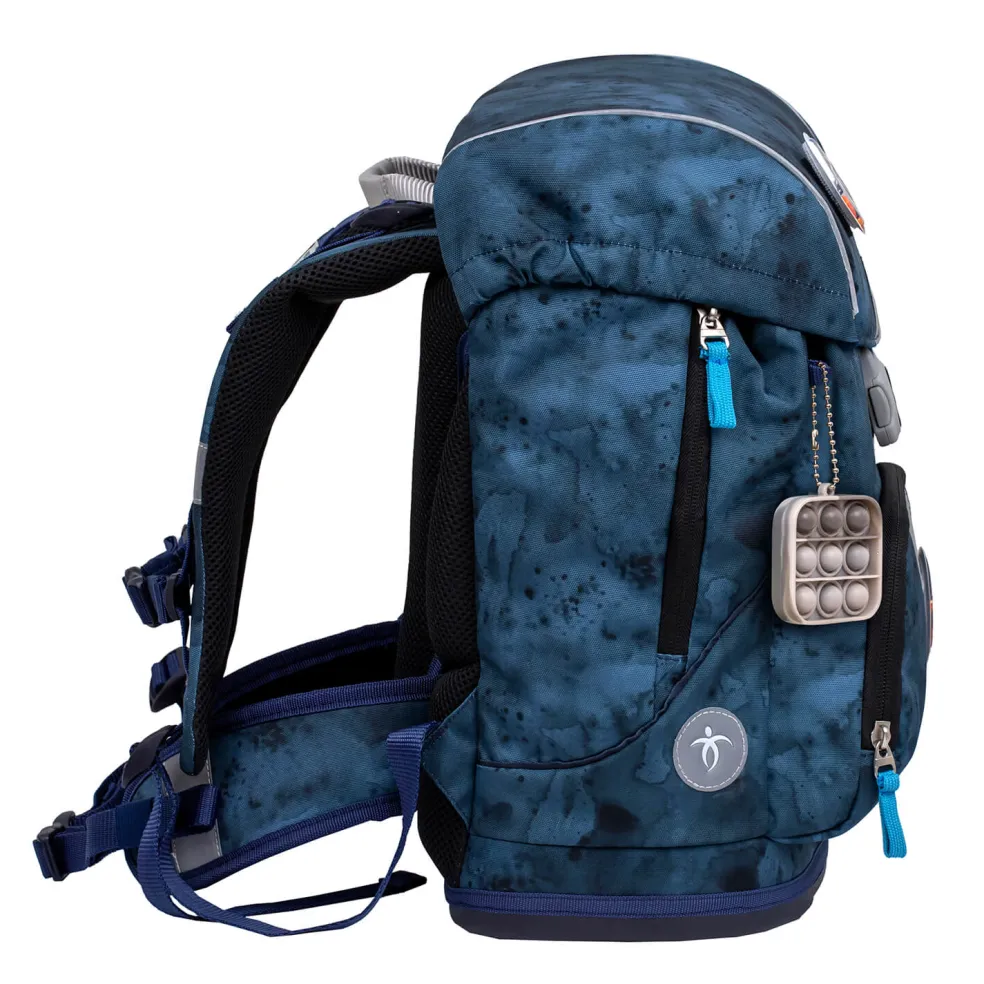 Belmil Motion Schulranzen-Set 5-tlg. - BLUE SPLASH