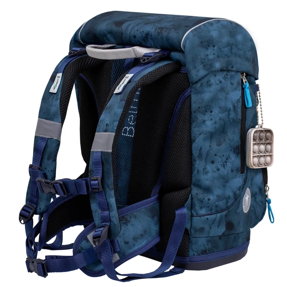 Belmil Motion Schulranzen-Set 5-tlg. - BLUE SPLASH