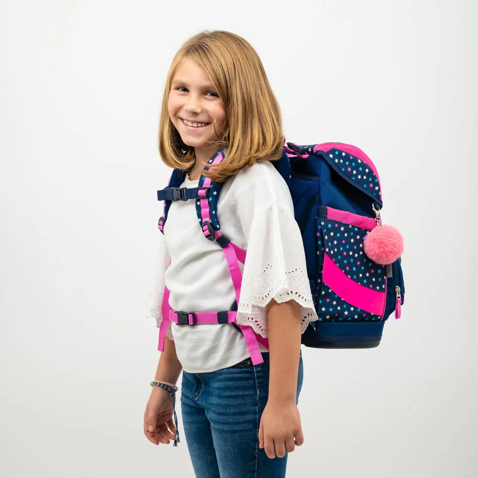 Belmil Smarty Schulranzen-Set 5-tlg. - STARS