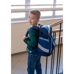Belmil Smarty Schulranzen-Set 5-tlg. - BLUE MOTION