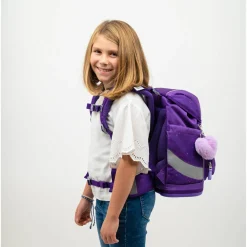 Belmil Smarty Schulranzen-Set 5-tlg. - PURPLE SKY