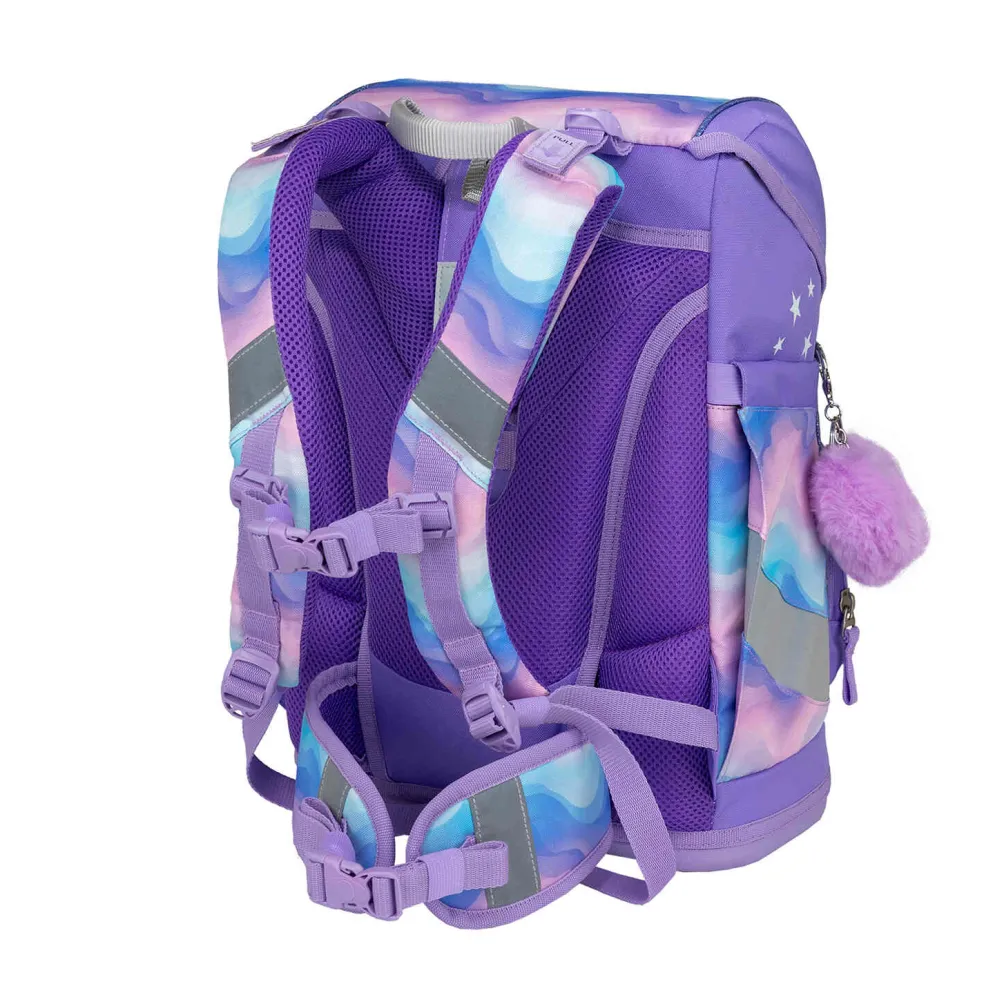 Belmil Smarty Schulranzen-Set 5-tlg. - RAINBOW LAND