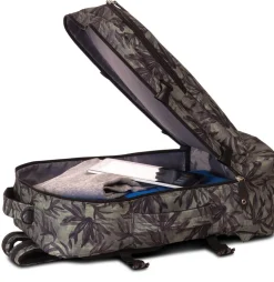 BestWay Cabin Pro Print Reiserucksack - schwarz/olivgrün