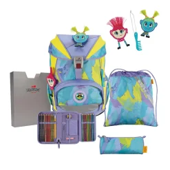 DerDieDas ErgoFlex - HIPPIE HAIR - Schulranzen-Set 5-teilig