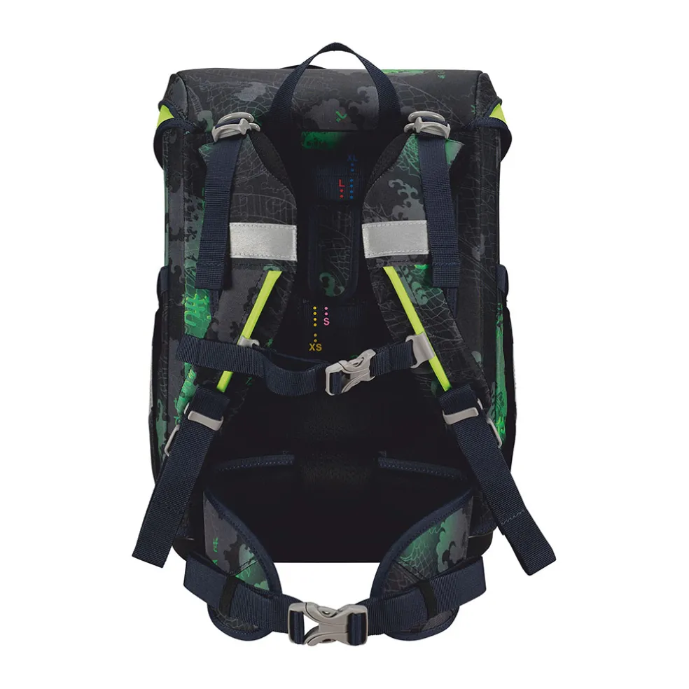 DerDieDas ErgoFlex Easy - FUNNY FIGHTER - Schulranzen-Set 5-teilig