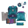 DerDieDas ErgoFlex Exklusiv Superflash - FAIRY FLOWER - Schulranzen-Set 5-teilig