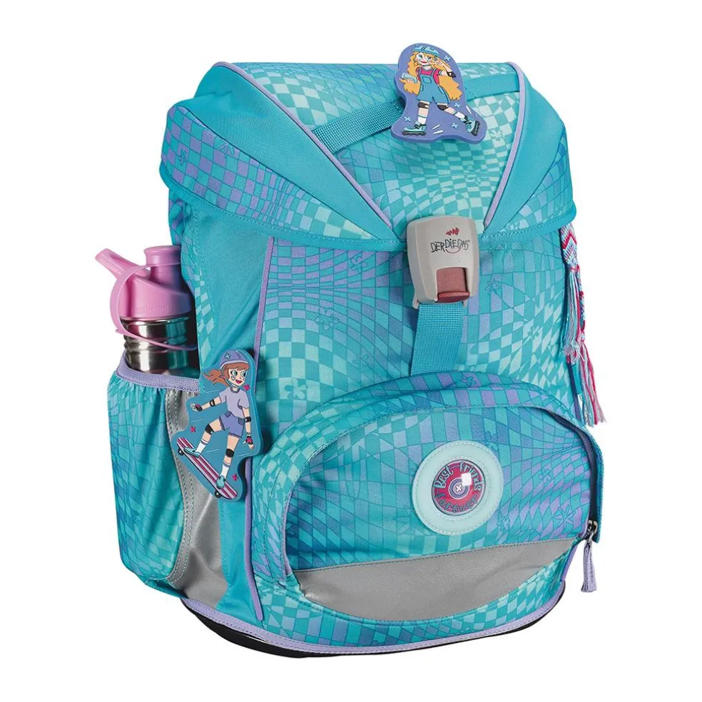 DerDieDas ErgoFlex Exklusiv LED - ACTIVE - Schulranzen-Set 5-teilig